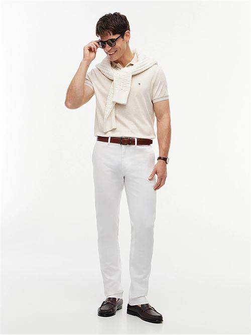 liquid cotton reg seasonal polo TOMMY HILFIGER | MW0MW39994HGF